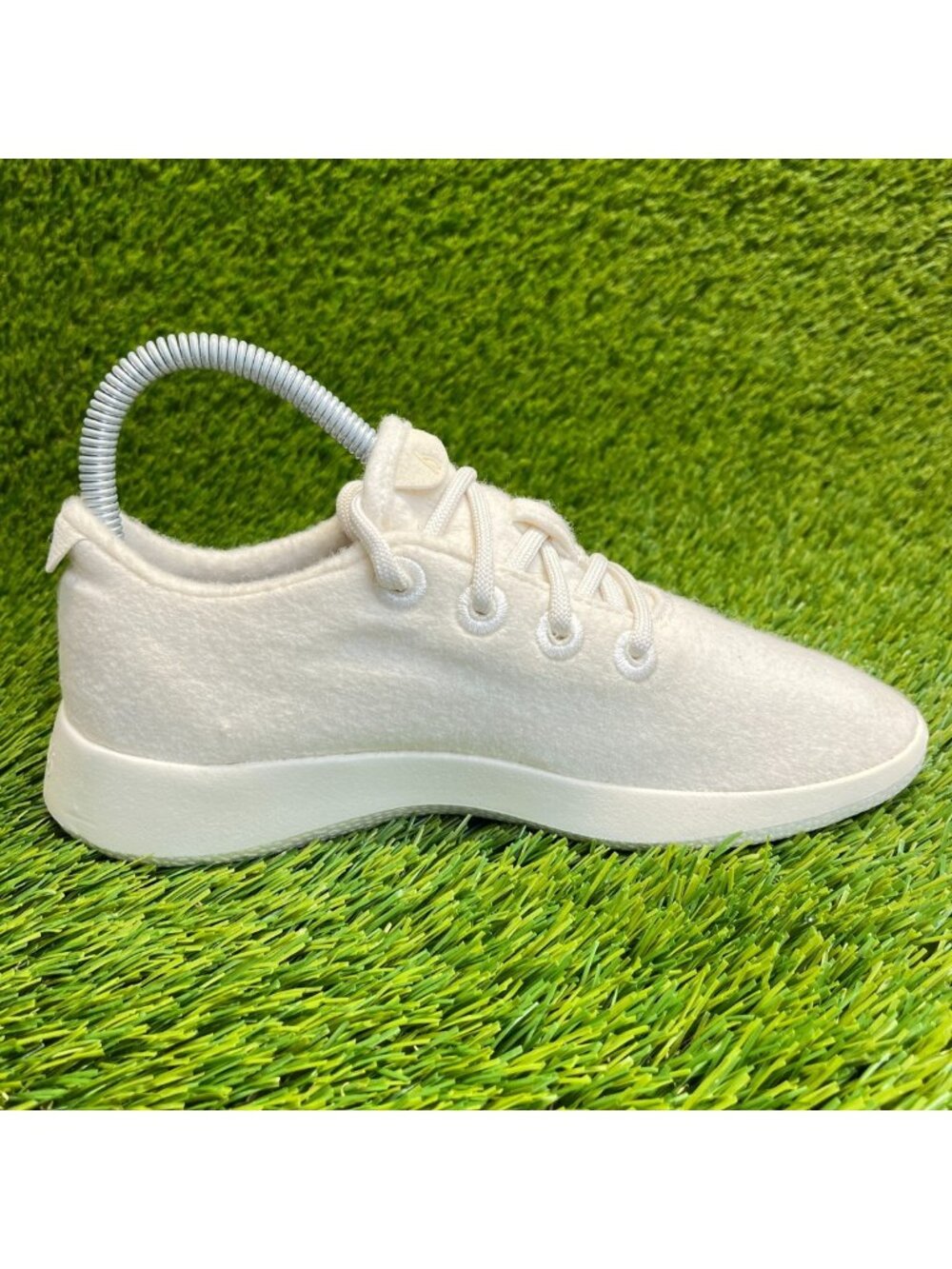Allbirds Wool Runners Natural White Womens Size 6 Running Walking Shoes Sneakers - Picture 5 of 11